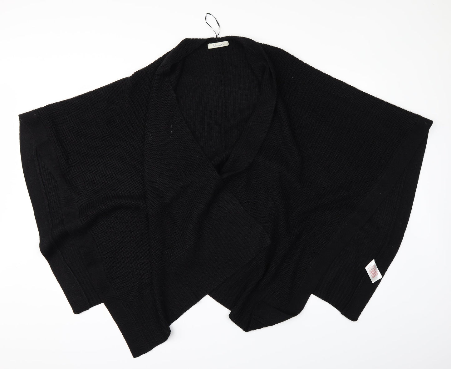 Peacocks Womens Black   Wrap Jumper One Size