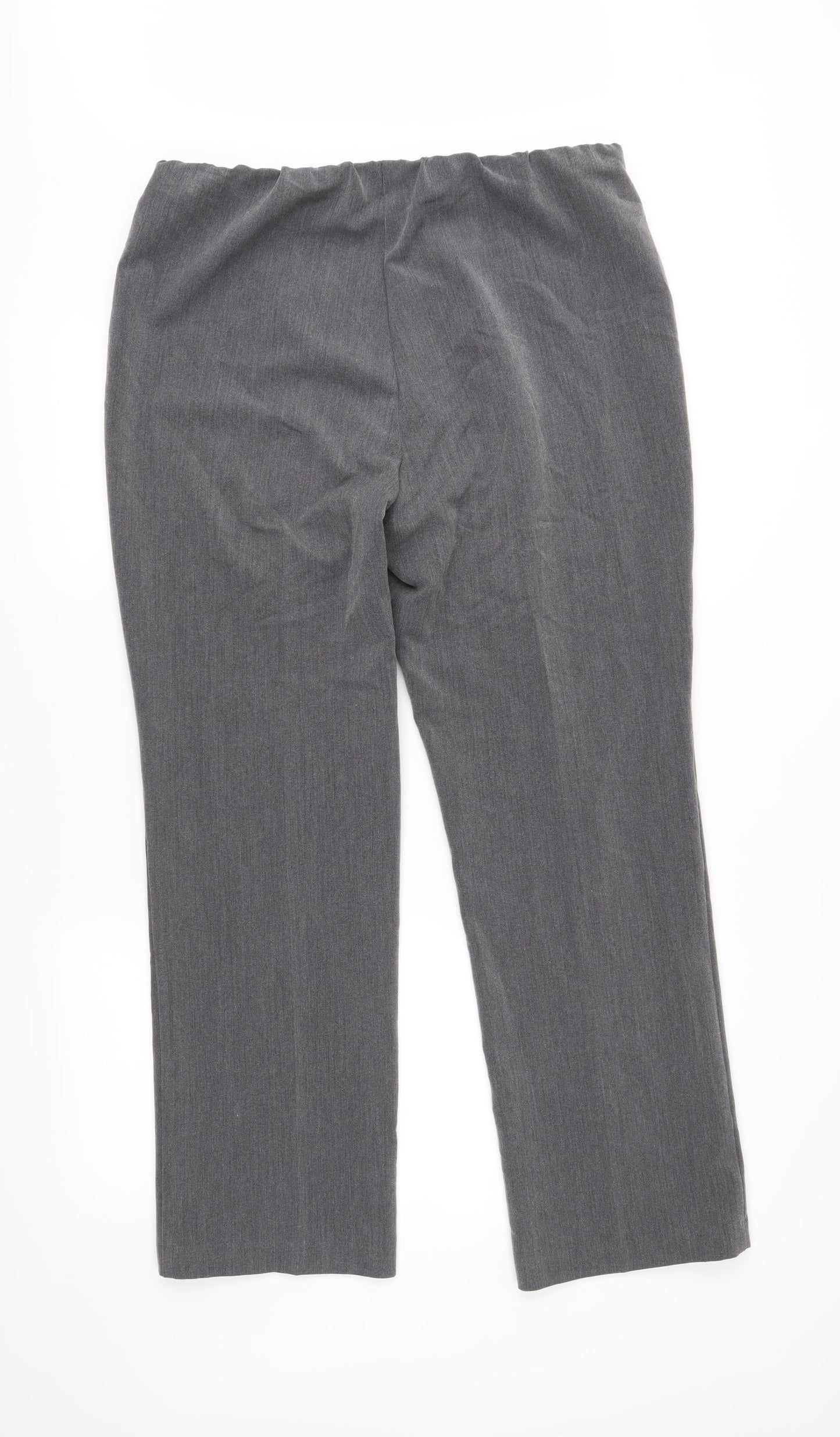Bon Marché Womens Grey   Trousers  Size 14 L28 in