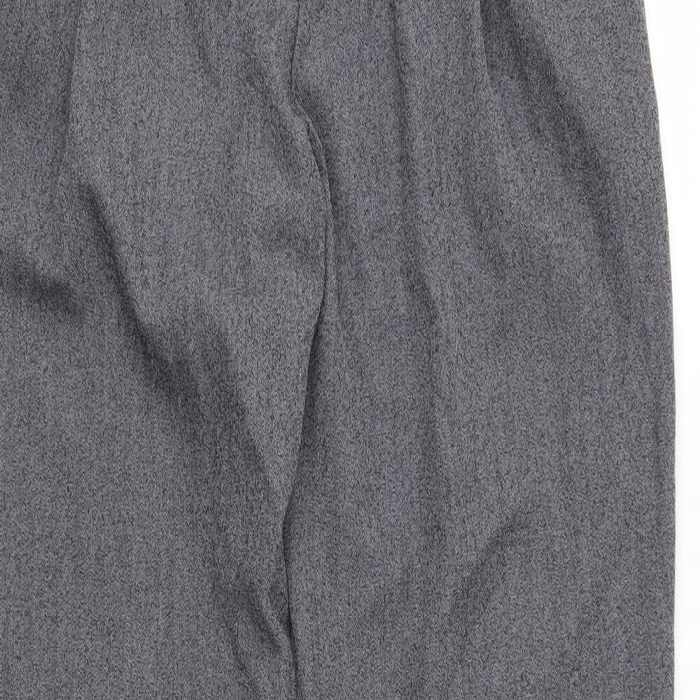 Autonomy Womens Grey   Cropped Trousers Size 16 L27 in