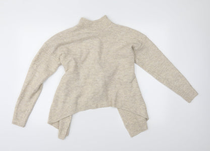 Additional front view of Tu women’s beige jumper, size UK 10
