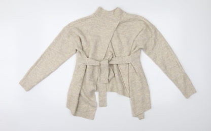 Back view of Tu women’s beige jumper, size UK 10