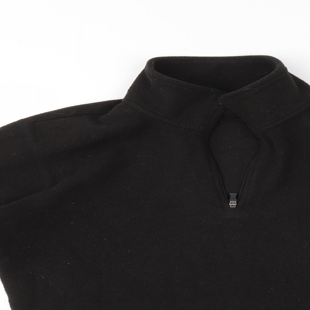 White Sierra Womens Black   Pullover Sweatshirt Size L