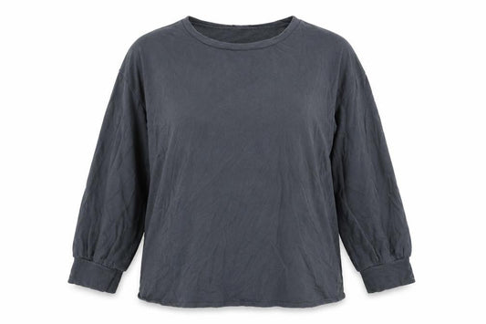 Front view of PRETTYLITTLETHING women’s grey jumper, size UK 14