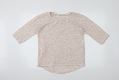 Additional front view of Next women’s pink jumper, size UK 12