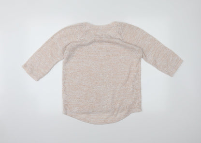 Back view of Next women’s pink jumper, size UK 12
