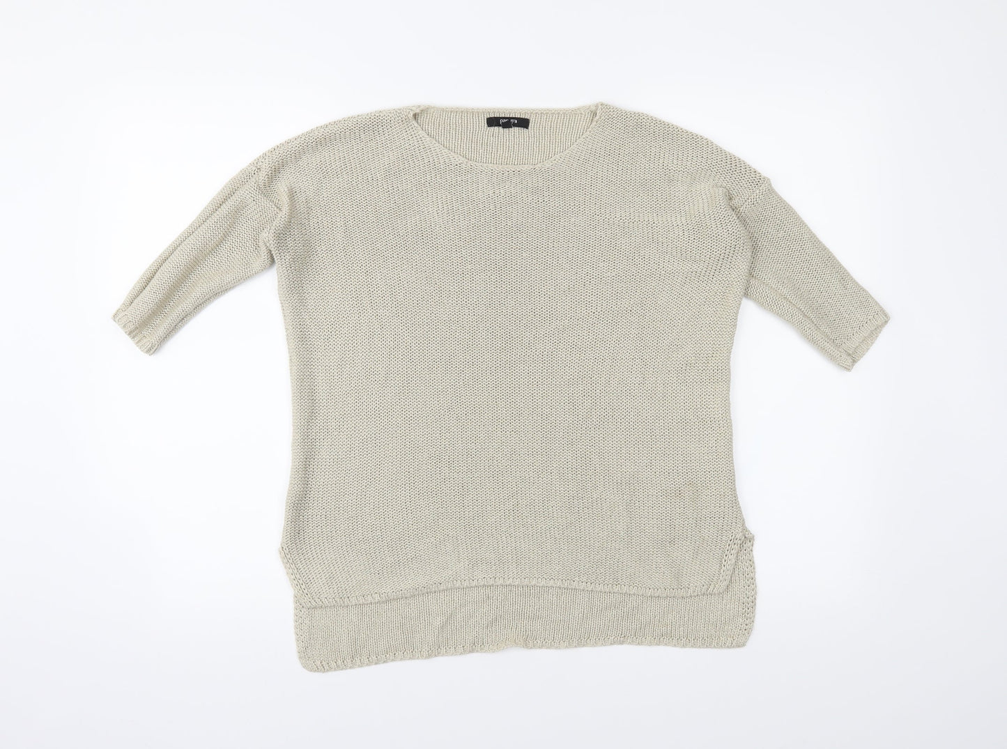 Papaya Womens Beige   Pullover Jumper Size 8