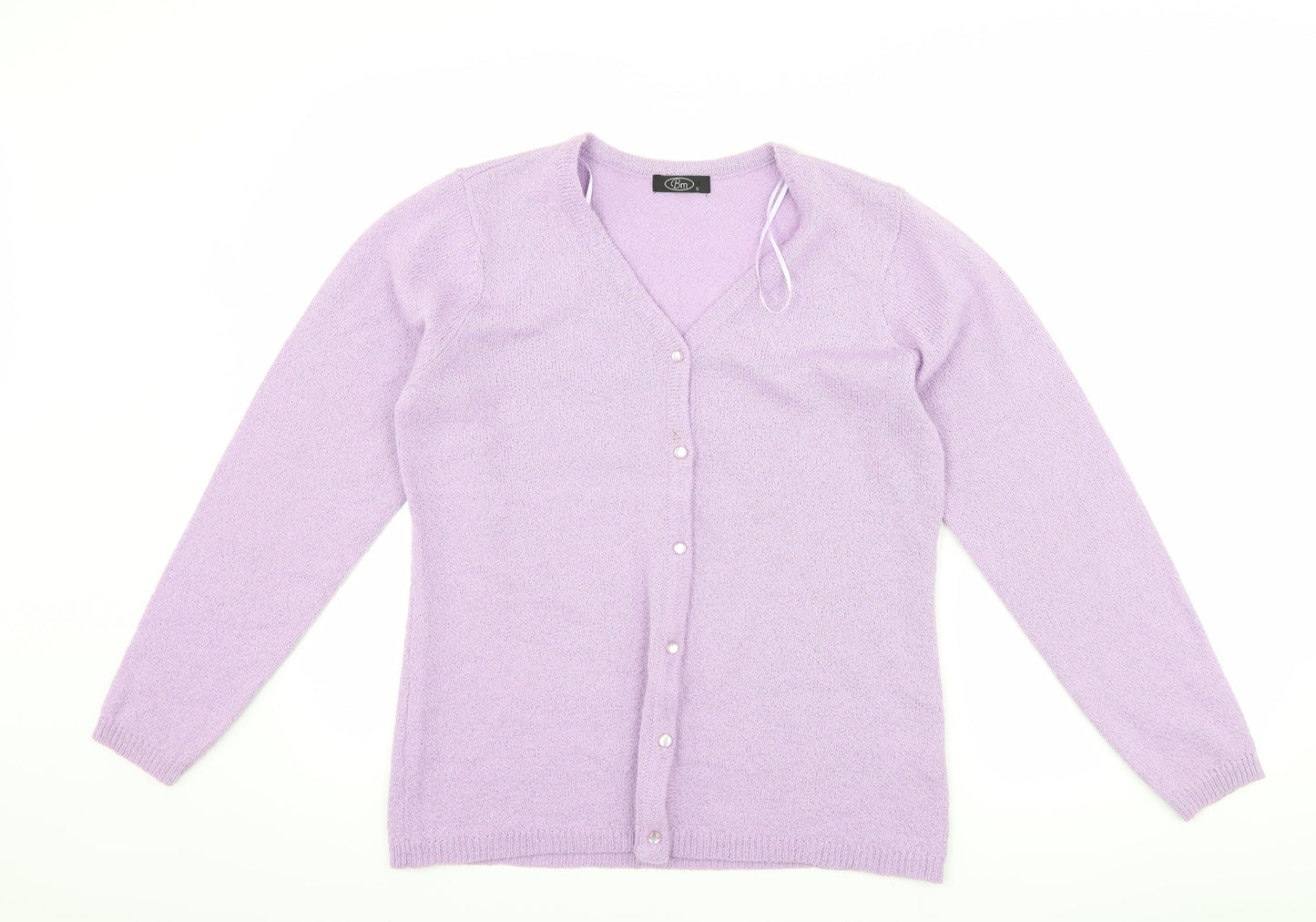 BM collection Womens Purple   Cardigan Jumper Size S