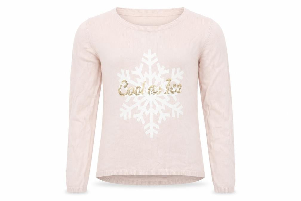 H&M Girls Pink   Pullover Jumper Size 13-14 Years  - Cool as Ice