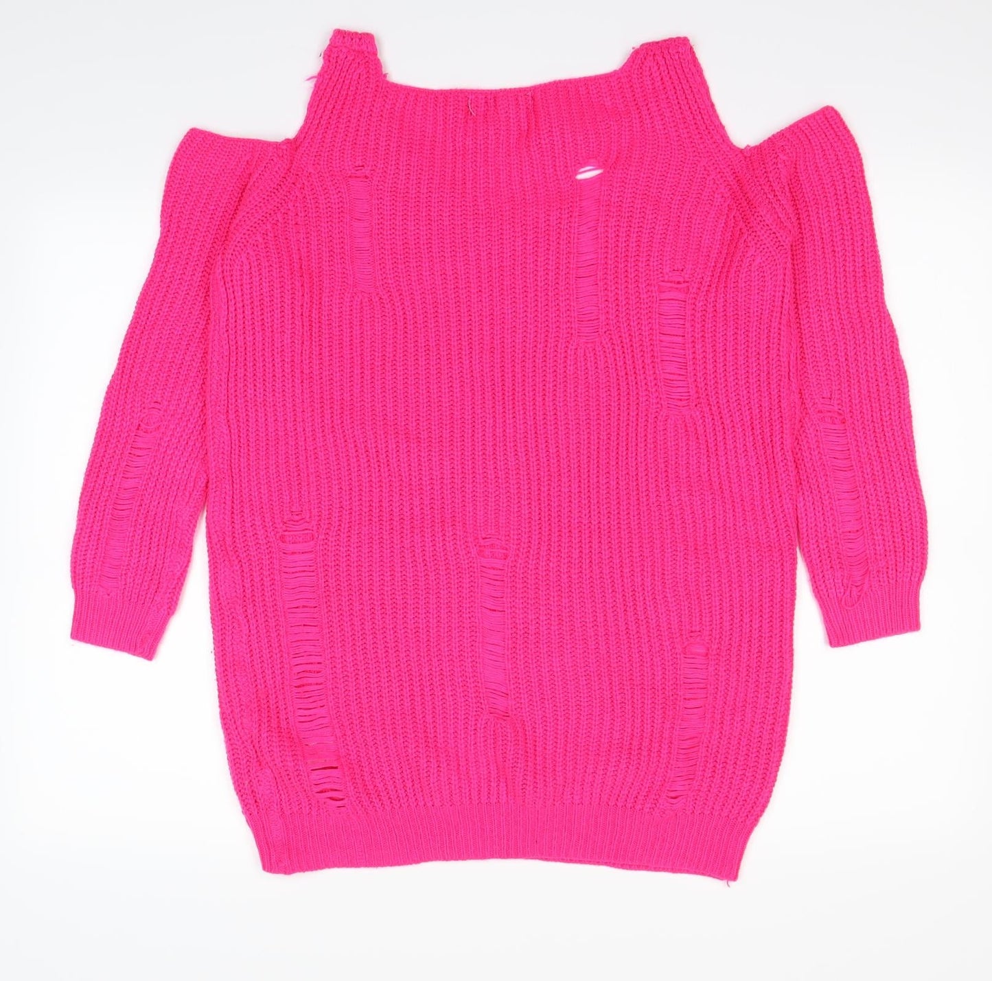 Cameo Rose Womens Pink   Pullover Jumper Size 12  - Ruched