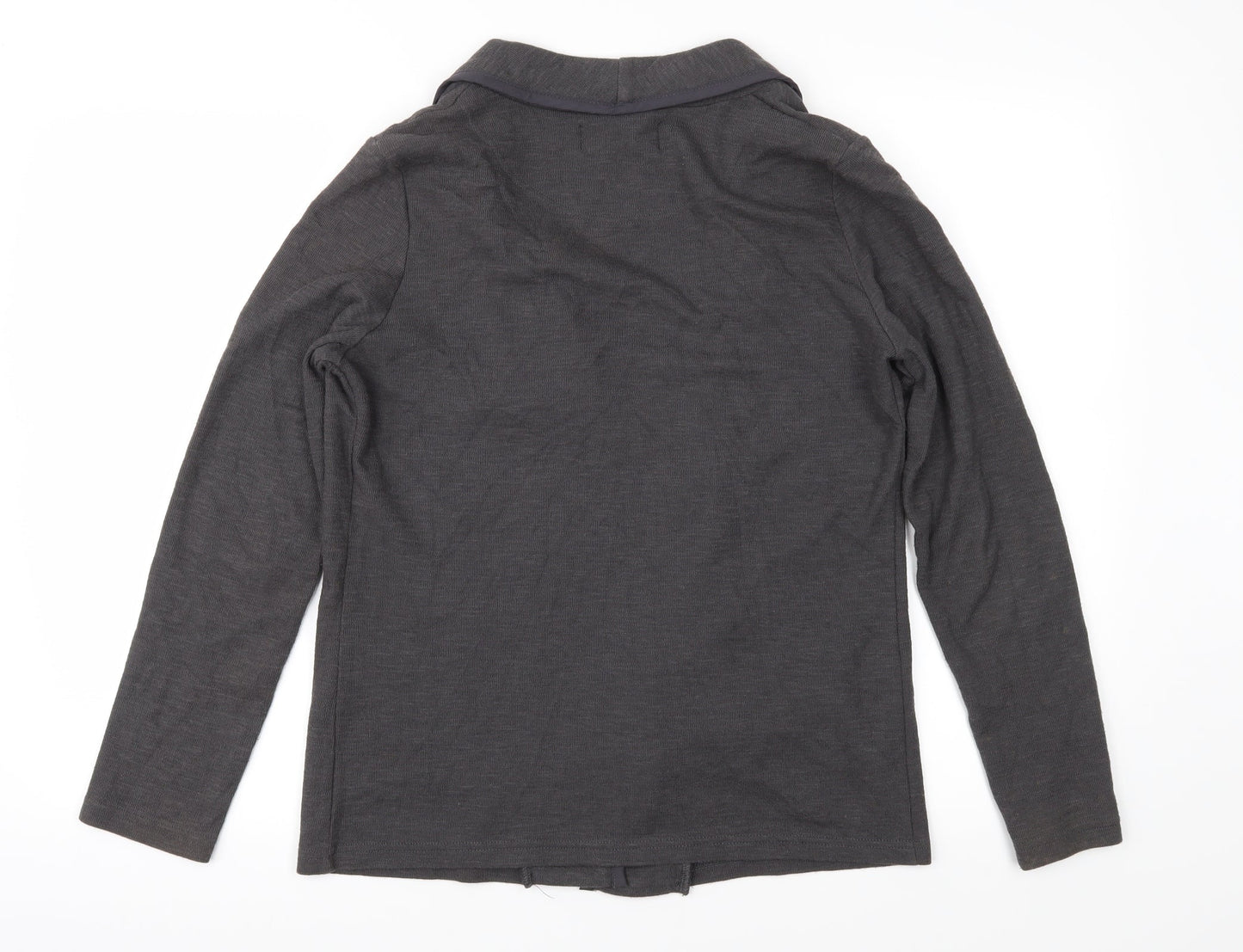 New Look Womens Grey  Jersey Jacket  Size 10