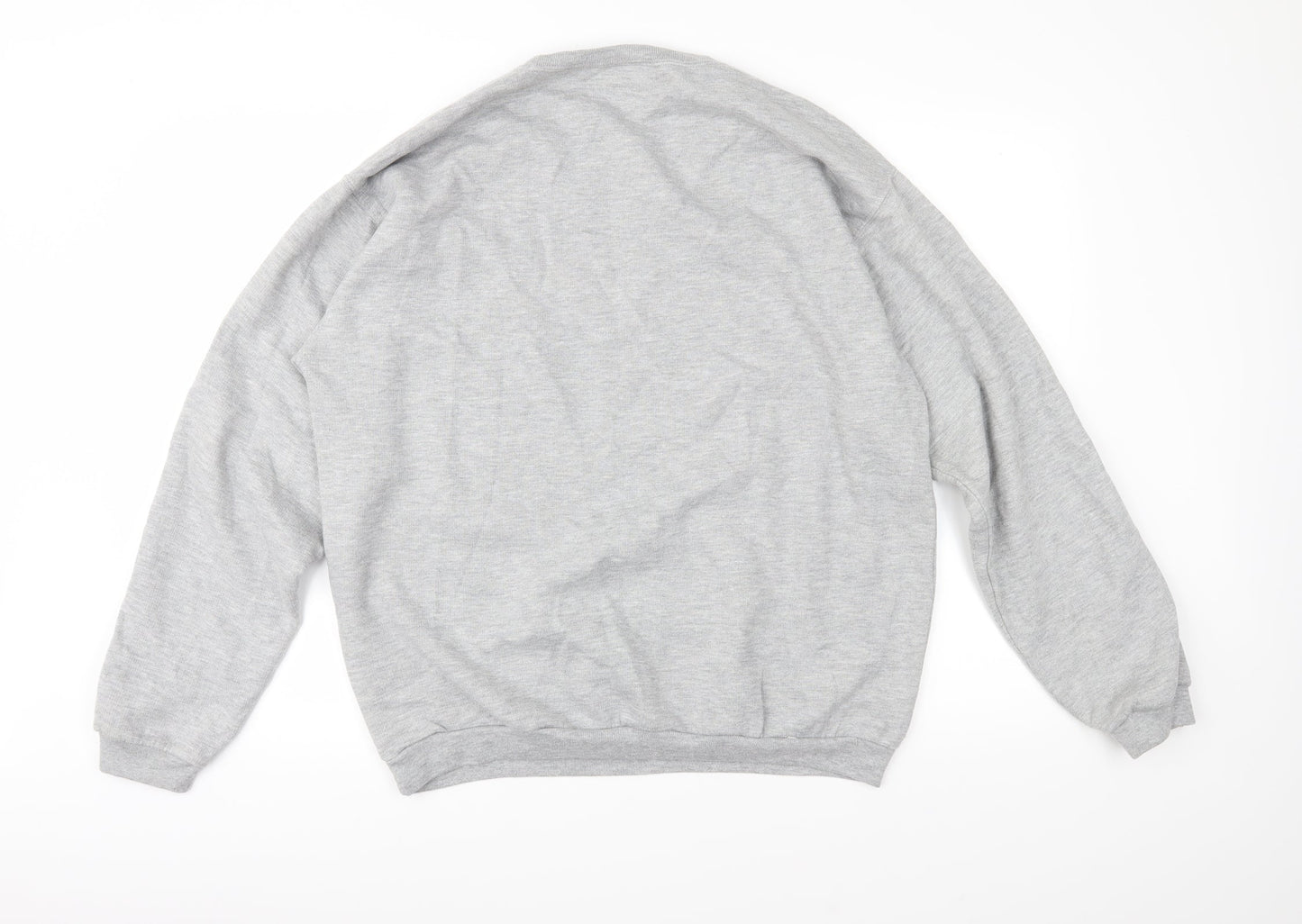 Sparks & Daughters Womens Grey  Jersey Pullover Sweatshirt Size XL