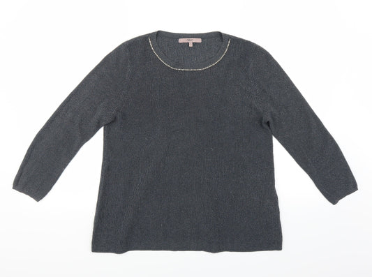 NEXT Womens Grey   Pullover Jumper Size 12