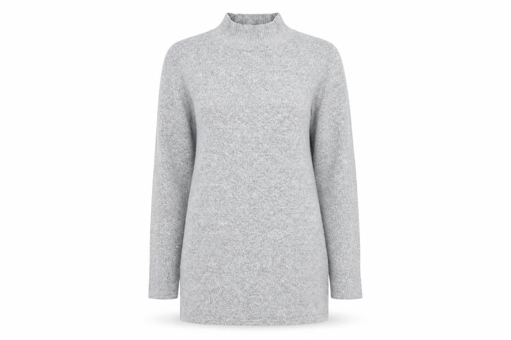 George Womens Grey   Henley Jumper Size 10