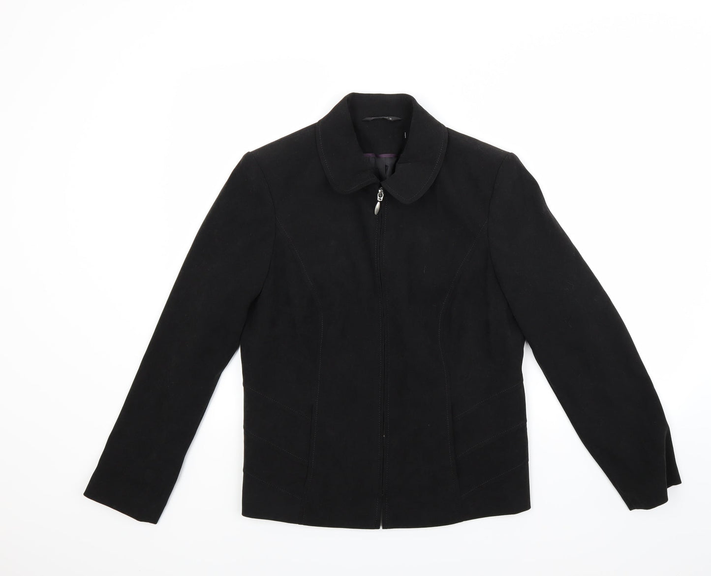 BM Womens Black   Jacket Coat Size 14