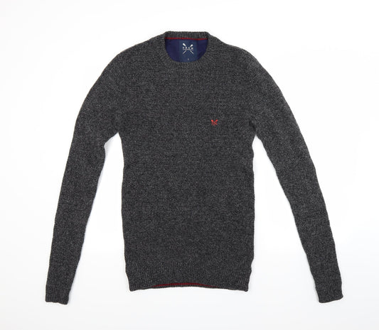 Crew Womens Grey   Pullover Jumper Size S