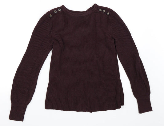 Preworn Womens Purple   Pullover Jumper Size S