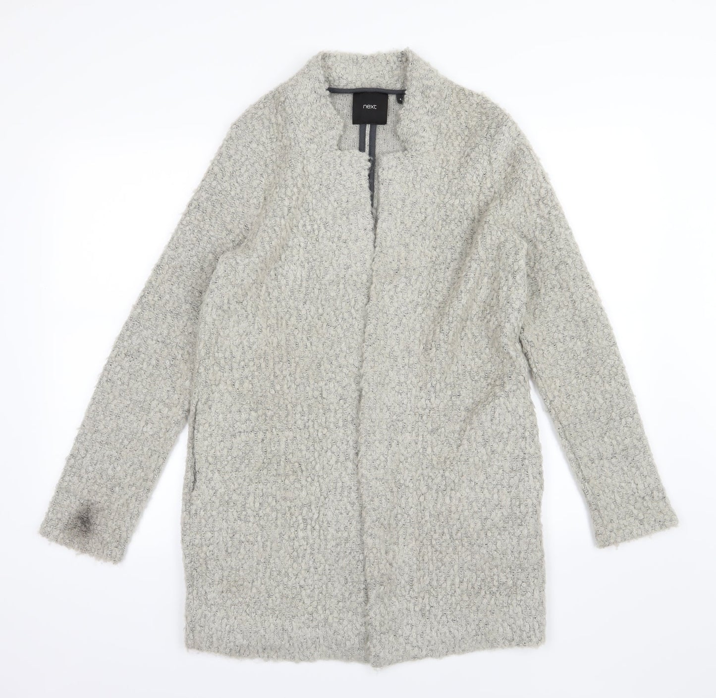 NEXT Womens Grey  Knit Jacket  Size 8