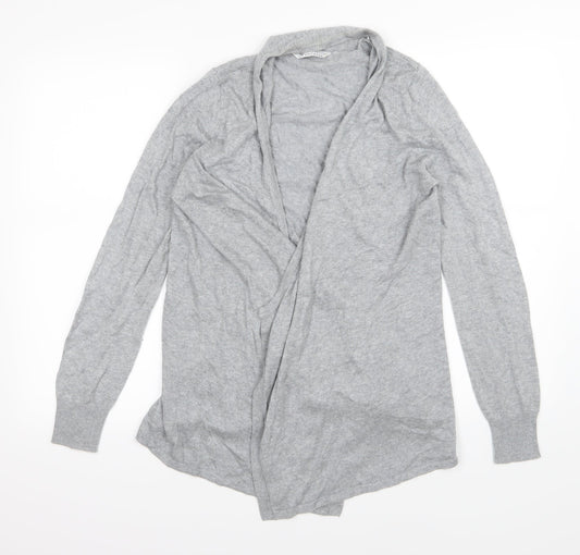 BHS Womens Grey  Knit Cardigan Jumper Size 10