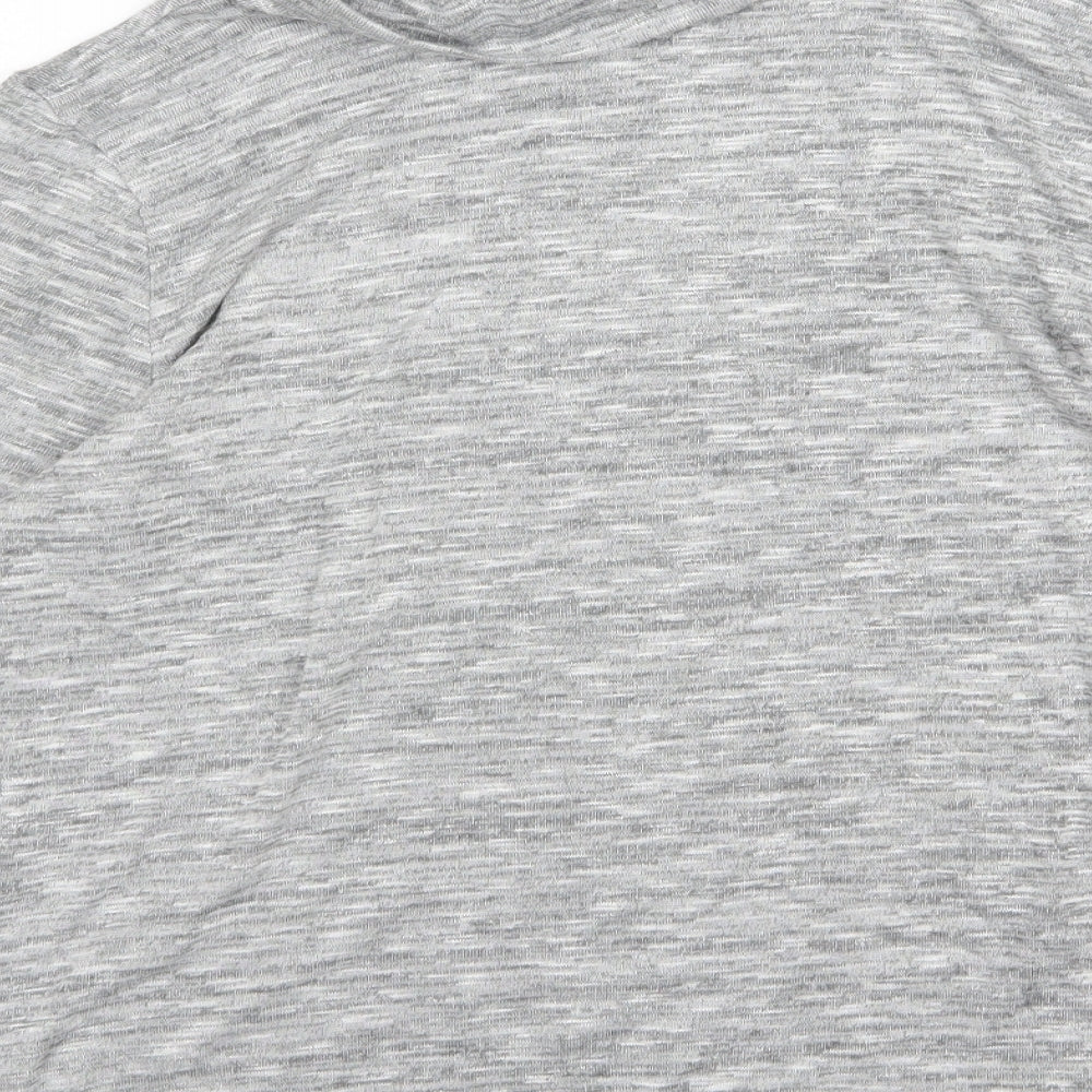 Alexara Womens Grey  Knit Pullover Jumper Size 16