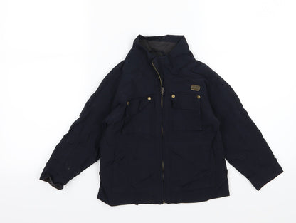 Additional front view of Avenue boys’ blue jacket, size 4, years
