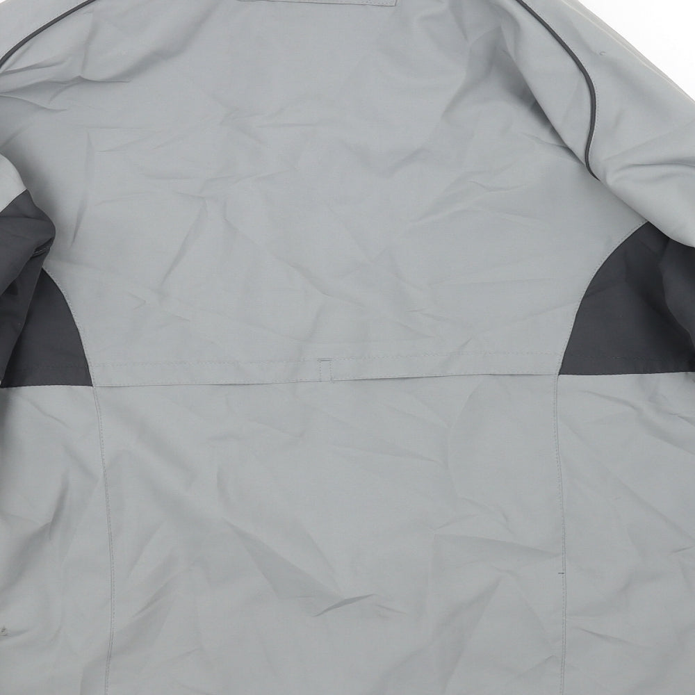 Maine Mens Grey   Jacket Coat Size L