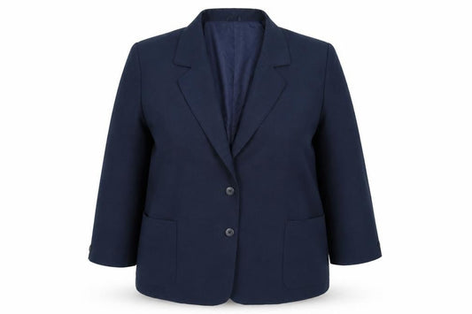Definitions Collection Womens Blue   Jacket Suit Jacket Size 20