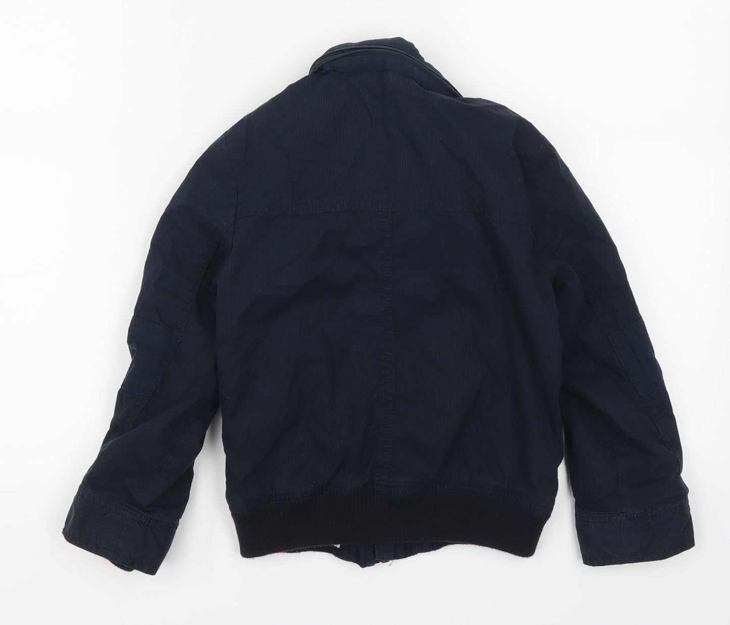 Marks and Spencer Boys Blue   Basic Coat Coat Size 5-6 Years