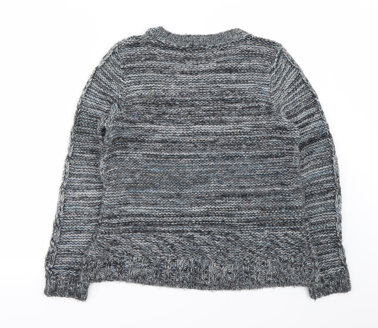 Therapy  Womens Grey   Pullover Jumper Size M