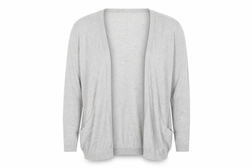 H&M Womens Grey   Cardigan Jumper Size M