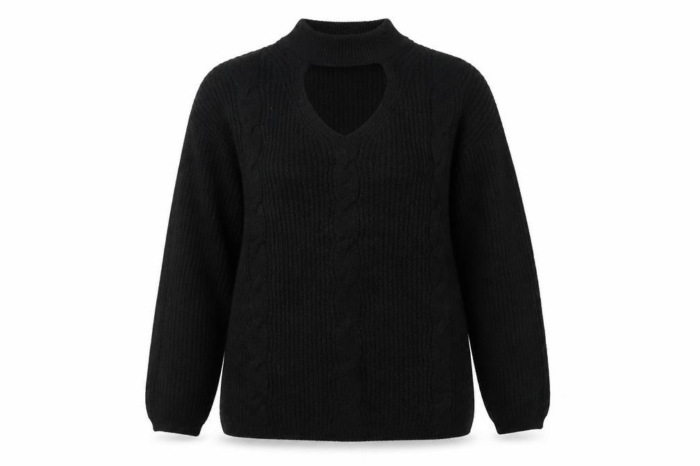 George  Womens Black   Pullover Jumper Size L