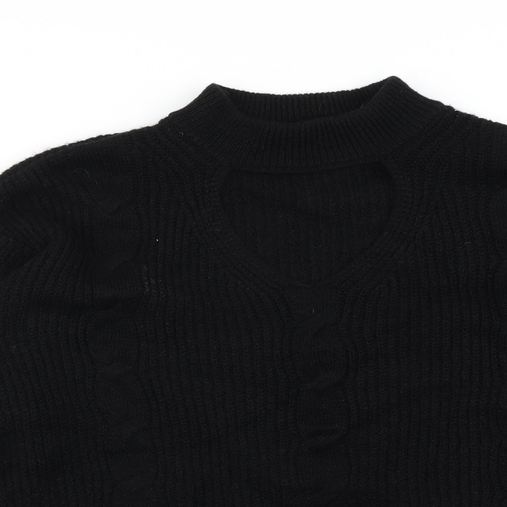 George  Womens Black   Pullover Jumper Size L