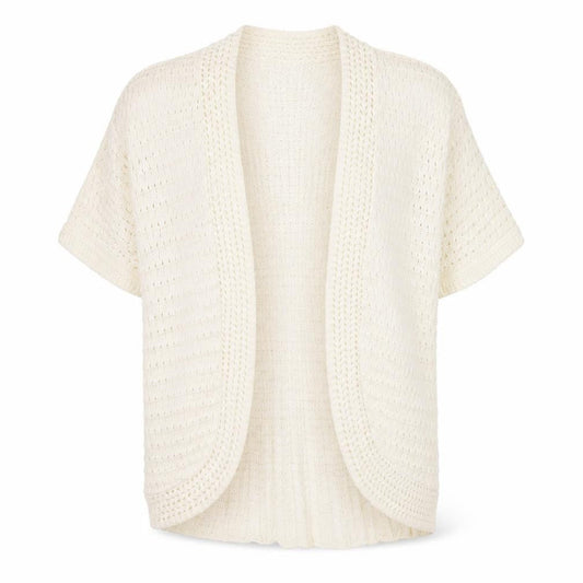 Pure & Natural  Womens Ivory   Cardigan Jumper Size S
