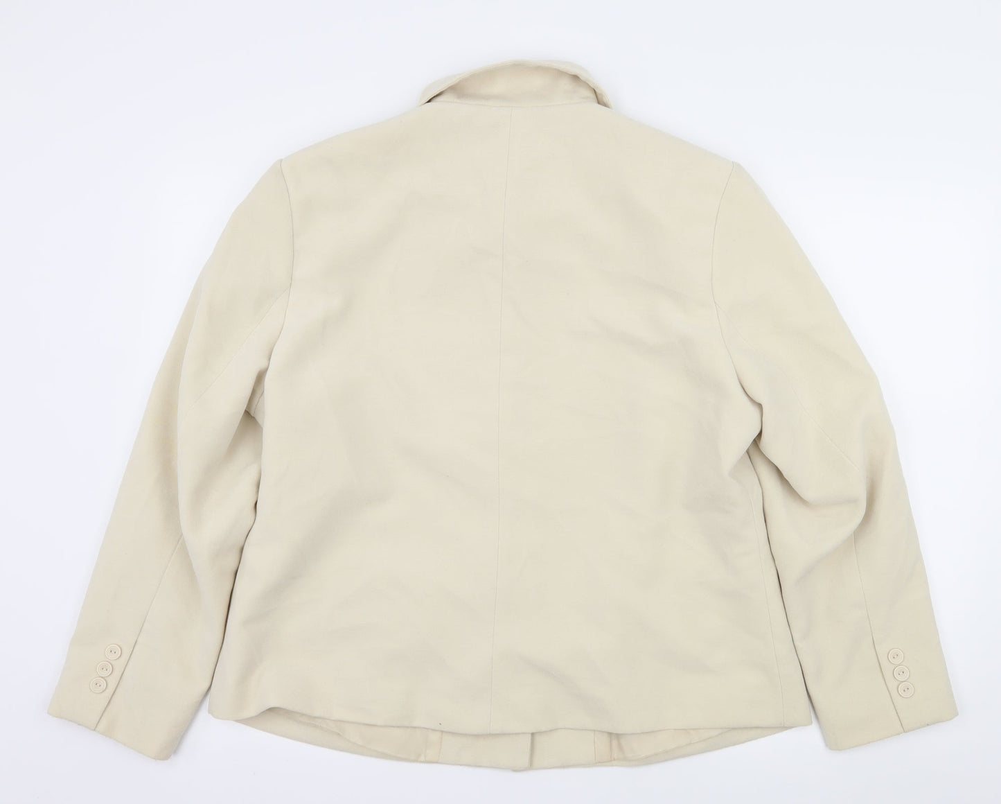 Preworn Womens Ivory   Jacket  Size 18