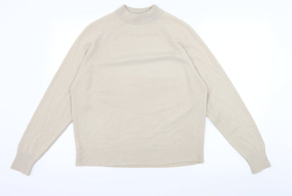 Additional front view of Berkertex women’s ivory knit jumper, size UK 10