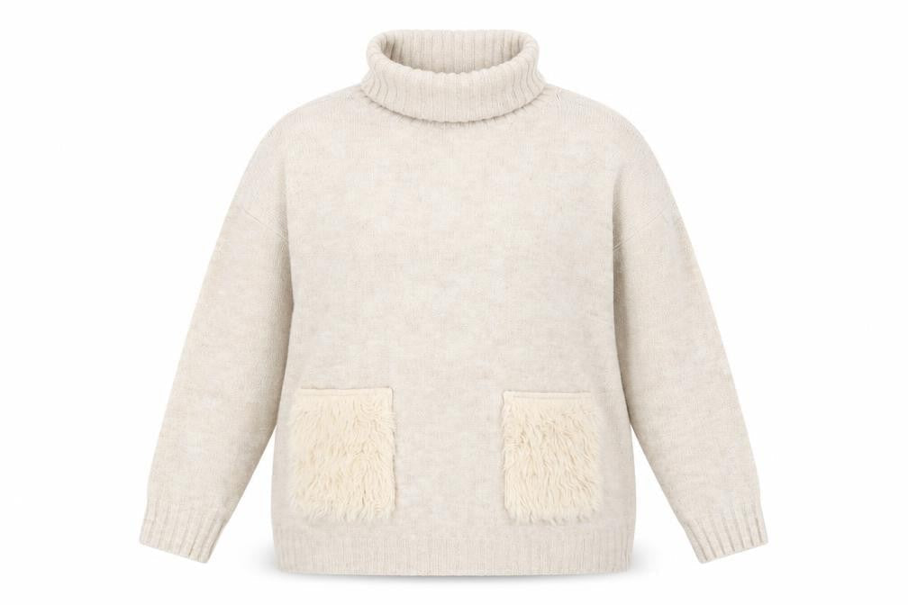 Primark Womens Beige   Pullover Jumper Size 12