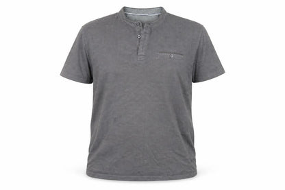 Front view of Easy women’s grey basic t-shirt, size L