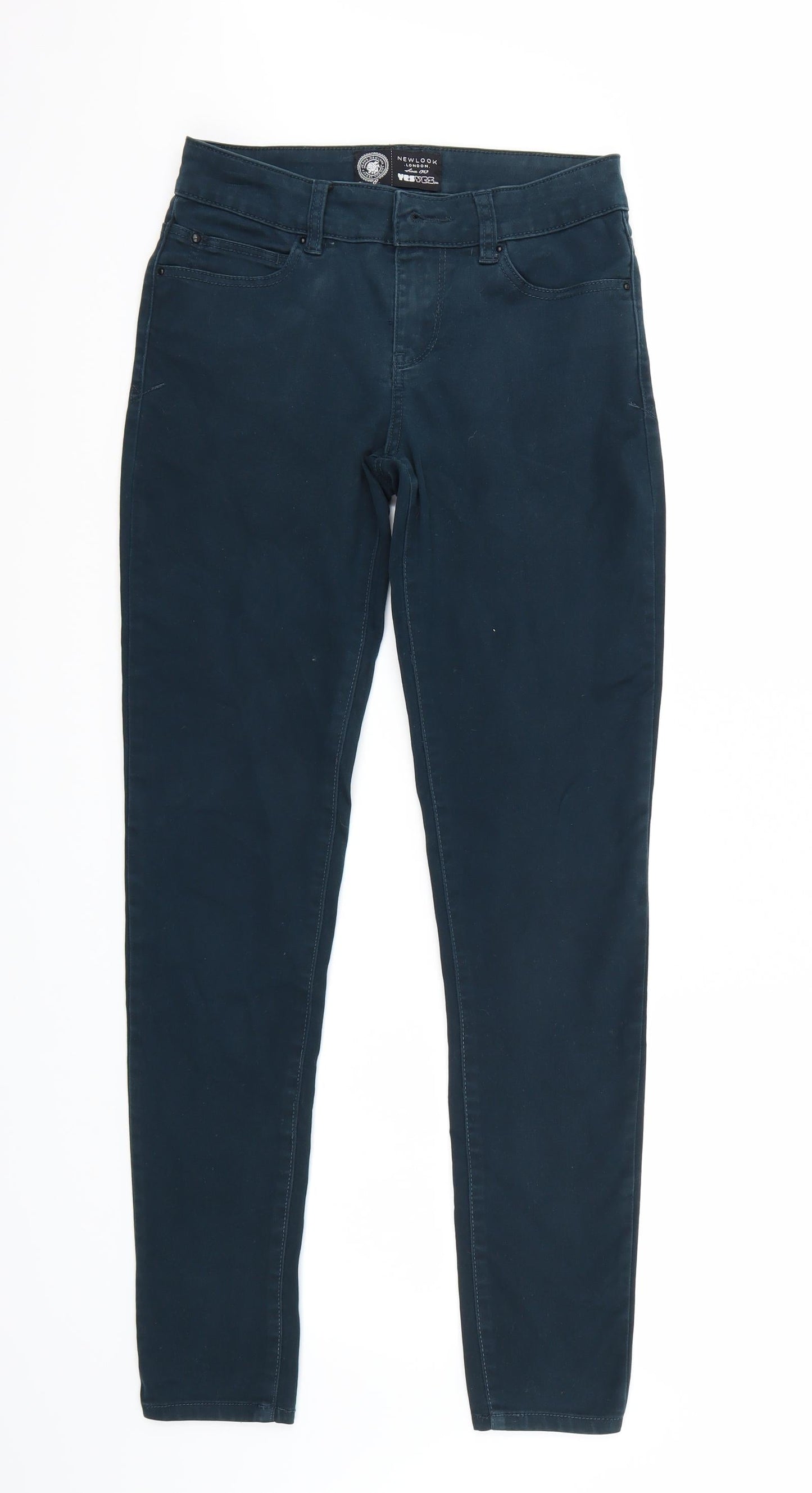 Newlook Womens Blue   Skinny Jeans Size 8 L30 in