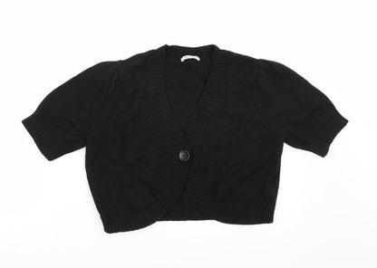 Additional front view of Damart women’s black jumper, size UK 12