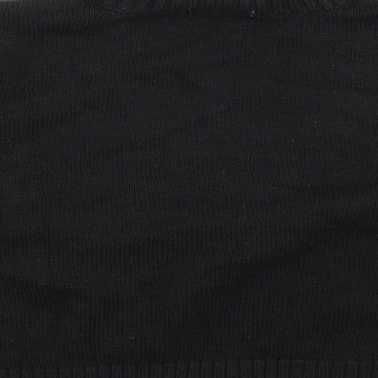 Brand and care label for Damart women’s black jumper, size UK 12