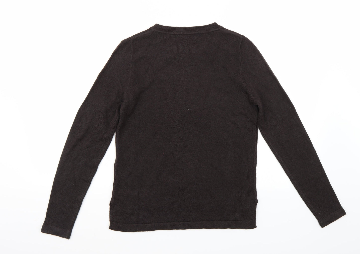 Marks and Spencer Womens Black   Pullover Jumper Size 12