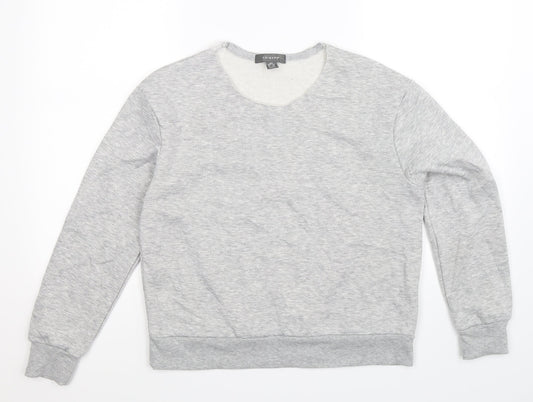Primark Womens Grey   Pullover Sweatshirt Size 6  - Oversized