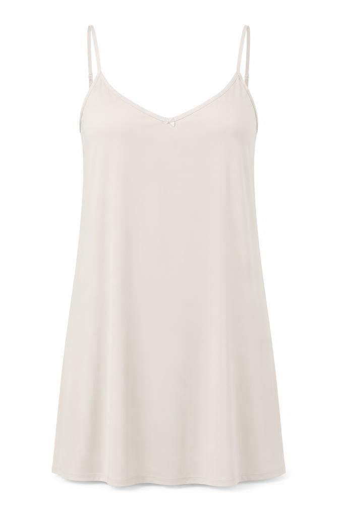 Marks & Spencer Womens Beige Solid  Chemise One Piece Size 10