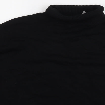 Close-up detail of Capsule women’s black jumper, size UK 10