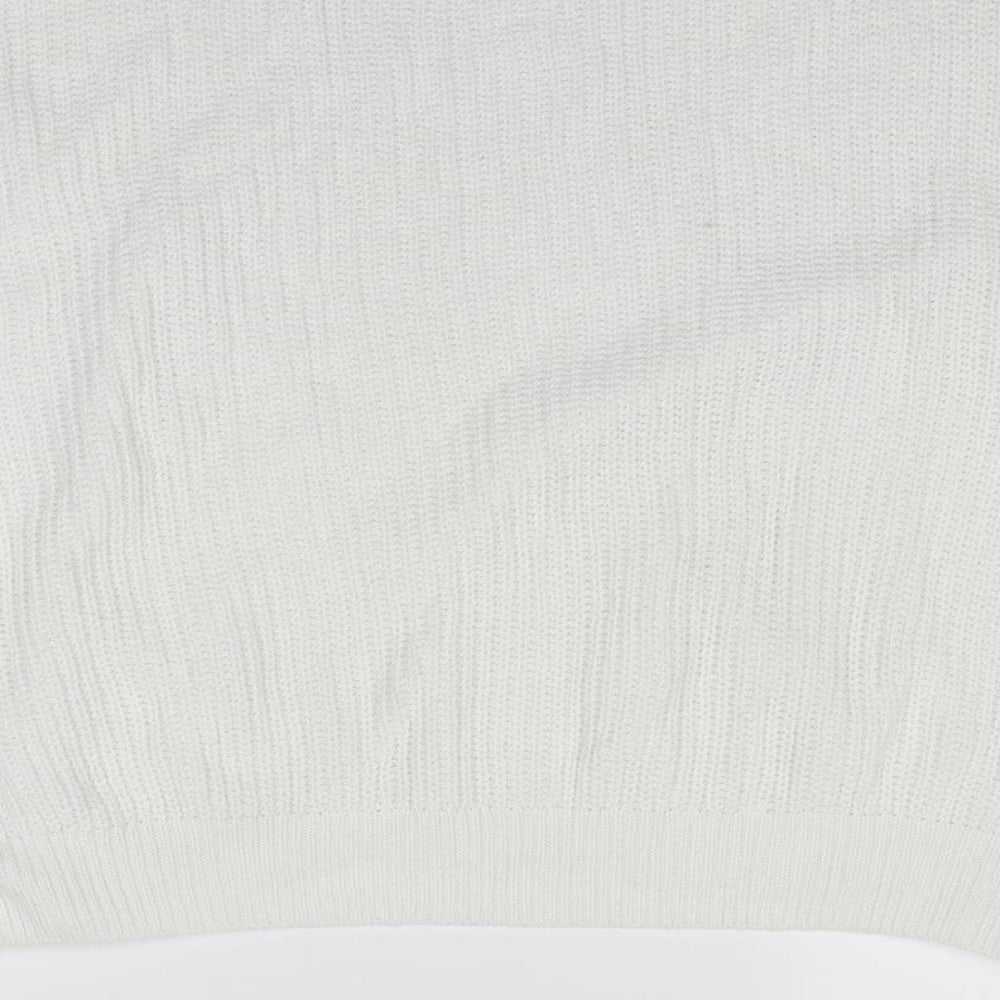 M&S  Womens Ivory   Pullover Jumper Size M