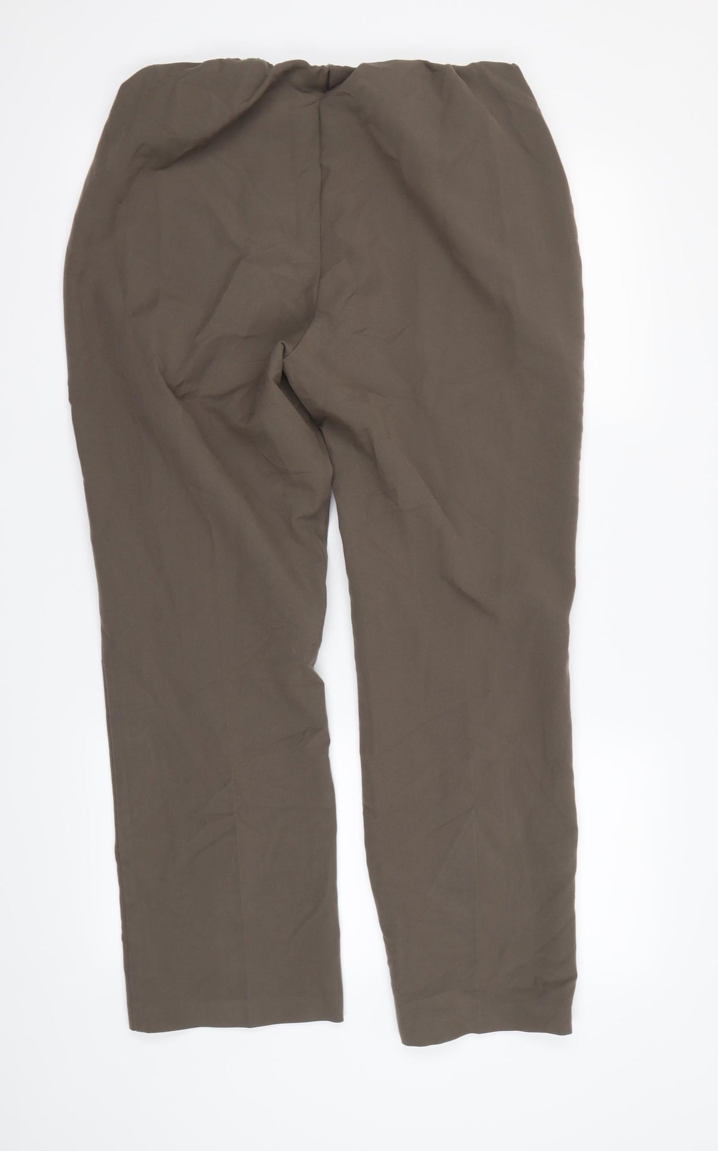 Bonmarché Womens Green   Dress Pants Trousers Size 14 L25 in