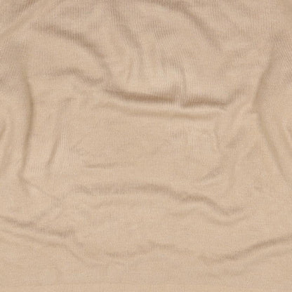 Brand and care label for Klassique women’s beige jumper, size L