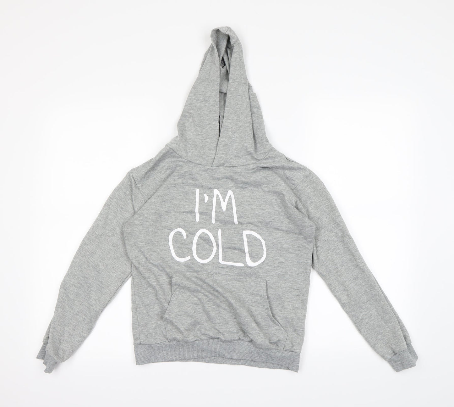 Preworn Womens Grey   Pullover Hoodie Size S