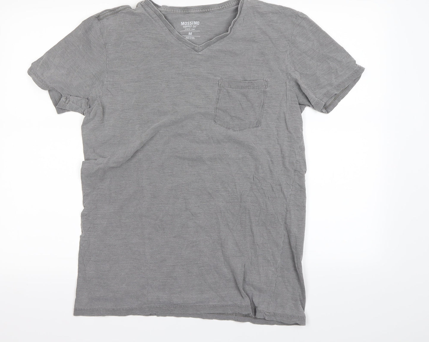 Mossimo Womens Grey   Basic T-Shirt Size M