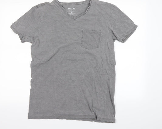 Mossimo Womens Grey   Basic T-Shirt Size M