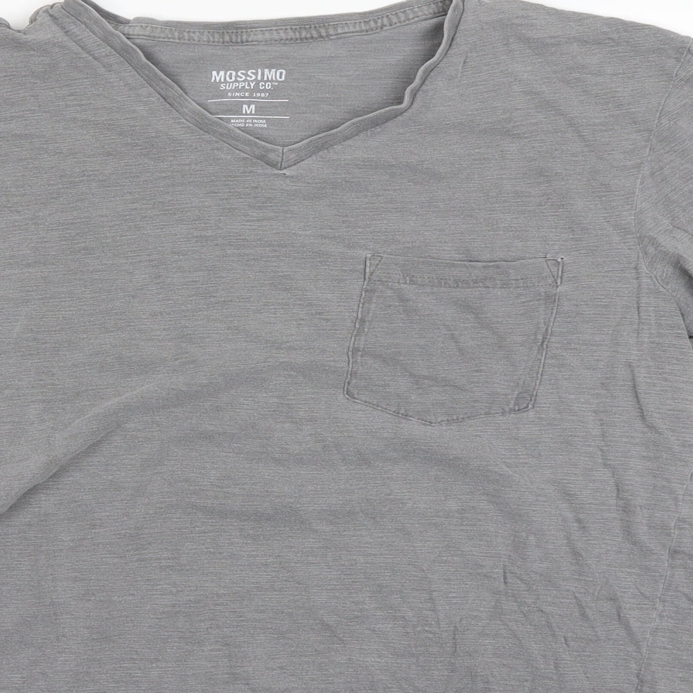 Mossimo Womens Grey   Basic T-Shirt Size M